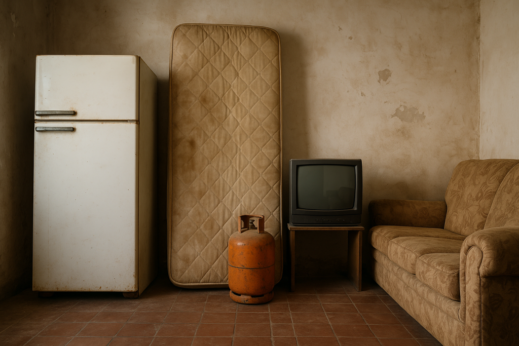 surcharge items at local house clearance jobs